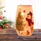 Stony Creek 5.25 In Delightful Snowman Pre-Lit Small Vase Christmas Lighted Glass Accent , Christmas Decor Cardinal Sled Bunny Tree